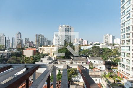 Vista da varanda de apartamento para alugar com 1 quarto, 27m² em Vila Mariana, São Paulo