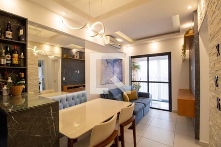 Sala de apartamento para alugar com 2 quartos, 59m² em Parque Campolim, Sorocaba