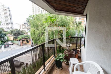 Varanda da sala de apartamento à venda com 4 quartos, 220m² em Vila Mariana, São Paulo