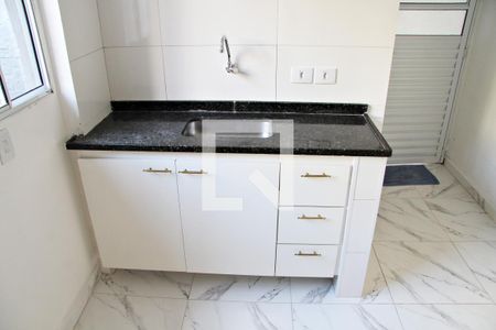 Sala e Cozinha integrada  de casa para alugar com 2 quartos, 80m² em Parque Continental I, Guarulhos