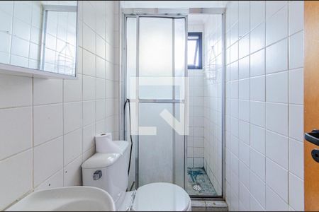 Banheiro de kitnet/studio para alugar com 1 quarto, 27m² em Vila São José (ipiranga), São Paulo