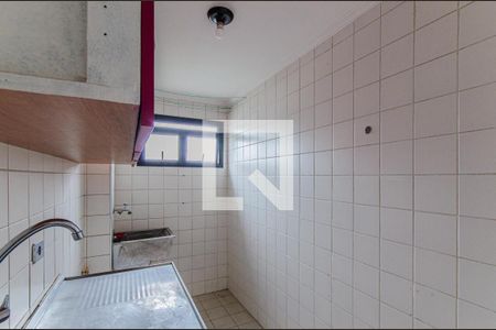 Cozinha e Área de Serviço de kitnet/studio para alugar com 1 quarto, 27m² em Vila São José (ipiranga), São Paulo