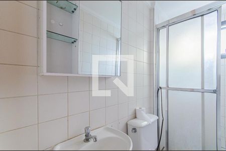 Banheiro de kitnet/studio para alugar com 1 quarto, 27m² em Vila São José (ipiranga), São Paulo