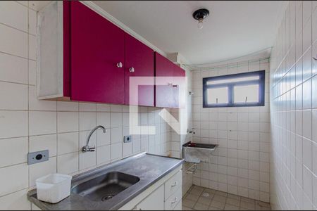 Cozinha e Área de Serviço de kitnet/studio para alugar com 1 quarto, 27m² em Vila São José (ipiranga), São Paulo