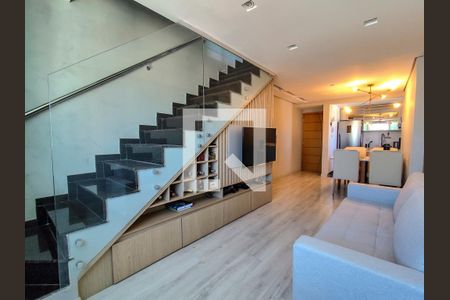 Sala de apartamento à venda com 4 quartos, 177m² em Grajaú, Belo Horizonte