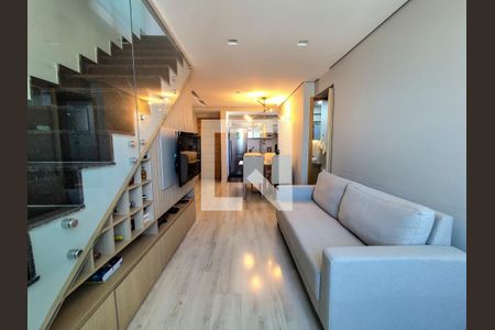 Sala de apartamento à venda com 4 quartos, 177m² em Grajaú, Belo Horizonte