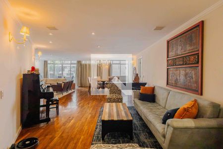 Sala de apartamento para alugar com 4 quartos, 214m² em Jardim Paulista, São Paulo