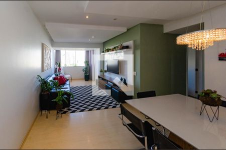 Sala de apartamento à venda com 3 quartos, 105m² em Nova Suíssa, Belo Horizonte