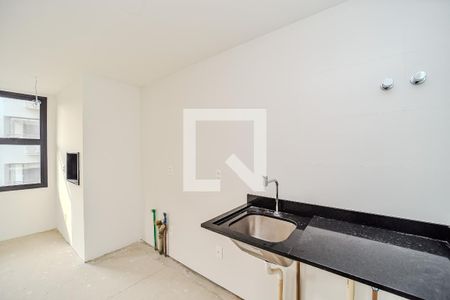 Apartamento à venda com 44m², 1 quarto e 1 vaga Apartamento à venda com 44m², 1 quarto e 1 vagaCozinha e Área de Serviço
