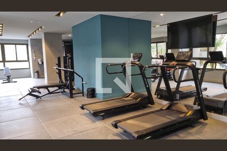 Studio para alugar com 26m², 1 quarto e sem vagaAcademia