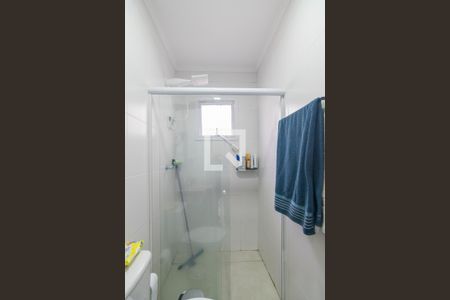 Banheiro de apartamento à venda com 1 quarto, 38m² em Vila Sao Pedro, Santo André