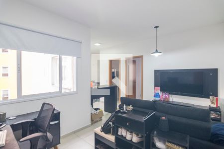 Sala de apartamento à venda com 1 quarto, 38m² em Vila Sao Pedro, Santo André