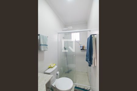 Banheiro de apartamento à venda com 1 quarto, 38m² em Vila Sao Pedro, Santo André