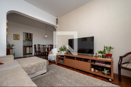 Sala de apartamento à venda com 3 quartos, 98m² em Vila Alexandria, São Paulo