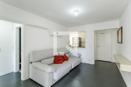 Sala de apartamento para alugar com 1 quarto, 60m² em Vila Nova Conceição, São Paulo