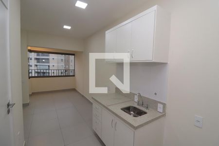 Studio à venda com 27m², 1 quarto e sem vagaCozinha