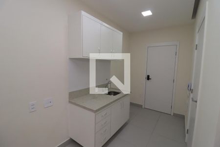 Studio à venda com 27m², 1 quarto e sem vagaCozinha