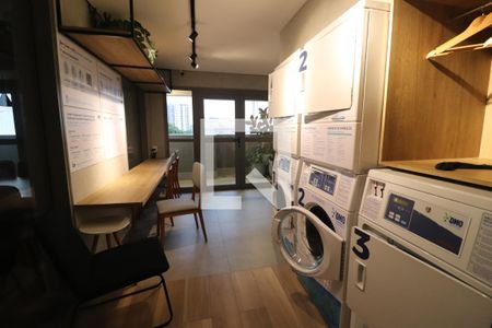 Studio à venda com 27m², 1 quarto e sem vagaLavanderia