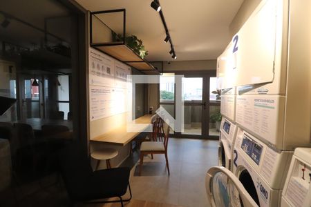 Studio à venda com 27m², 1 quarto e sem vagaLavanderia