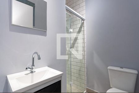 Banheiro de apartamento para alugar com 1 quarto, 25m² em Perdizes, São Paulo