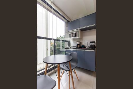 Studio para alugar com 25m², 1 quarto e sem vagaStudio - Cozinha