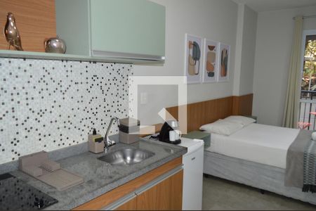 Studio para alugar com 23m², 1 quarto e sem vagaCozinha