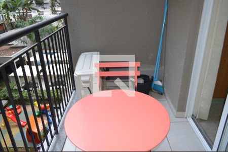 Studio para alugar com 23m², 1 quarto e sem vagaVaranda