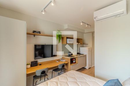 Studio de kitnet/studio para alugar com 1 quarto, 21m² em República, São Paulo