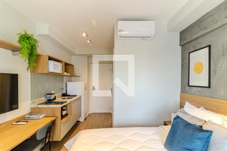 Studio de kitnet/studio para alugar com 1 quarto, 21m² em República, São Paulo