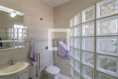 Banheiro da Suíte de casa para alugar com 3 quartos, 200m² em Ponte Grande, Guarulhos