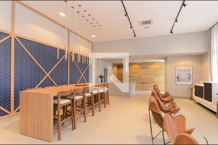 Studio para alugar com 39m², 1 quarto e 1 vaga Studio para alugar com 39m², 1 quarto e 1 vagaÁrea comum - Salão de festas