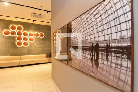 Studio para alugar com 39m², 1 quarto e 1 vaga Studio para alugar com 39m², 1 quarto e 1 vagaHall Social