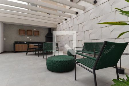 Studio para alugar com 39m², 1 quarto e 1 vaga Studio para alugar com 39m², 1 quarto e 1 vagaÁrea comum - Churrasqueira