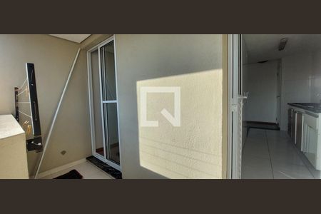 Varanda sala Gourmet de apartamento para alugar com 2 quartos, 52m² em Casa Branca, Santo André