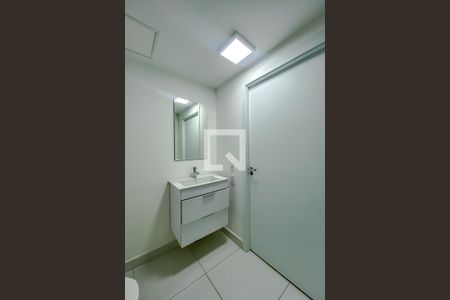 Banheiro de kitnet/studio à venda com 1 quarto, 28m² em Belenzinho, São Paulo