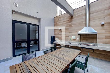 Área comum - Churrasqueira de kitnet/studio à venda com 1 quarto, 28m² em Belenzinho, São Paulo