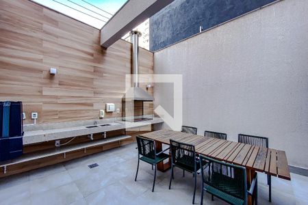 Área comum - Churrasqueira de kitnet/studio à venda com 1 quarto, 28m² em Belenzinho, São Paulo