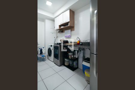 Cozinha e Área de Serviço de apartamento à venda com 2 quartos, 36m² em Bela Vista, São Paulo