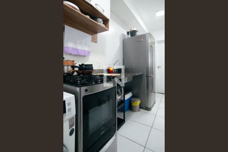 Cozinha  de apartamento à venda com 2 quartos, 36m² em Bela Vista, São Paulo