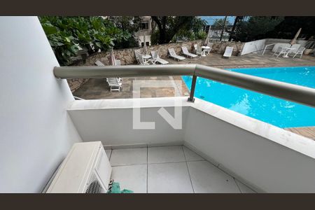 Apartamento para alugar com 40m², 1 quarto e 1 vagaSacada do quarto