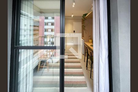 Studio para alugar com 25m², 1 quarto e sem vagaVaranda do Studio 