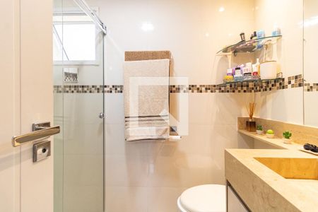 Apartamento à venda com 55m², 2 quartos e 2 vagas Apartamento à venda com 55m², 2 quartos e 2 vagasBanheiro da Suíte