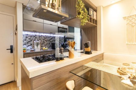 Apartamento à venda com 55m², 2 quartos e 2 vagas Apartamento à venda com 55m², 2 quartos e 2 vagasCozinha