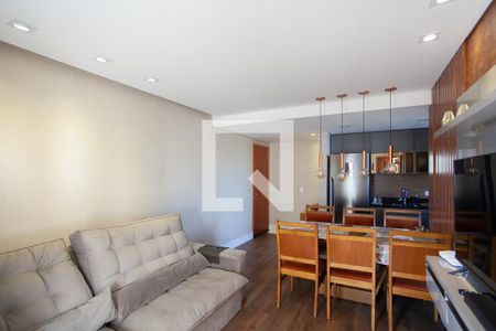 Sala de apartamento à venda com 2 quartos, 67m² em Rio Branco, Belo Horizonte