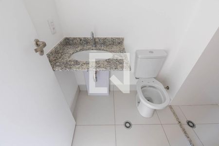 Banheiro de kitnet/studio à venda com 1 quarto, 22m² em República, São Paulo