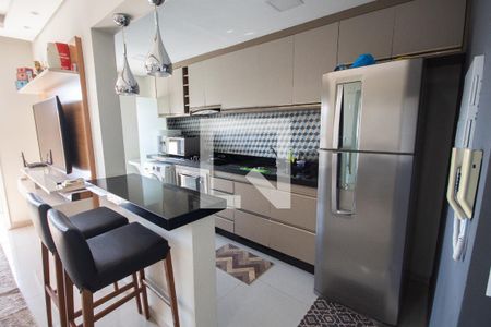 Cozinha de apartamento para alugar com 2 quartos, 67m² em Residencial E Comercial Palmares, Ribeirão Preto