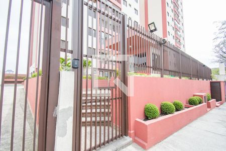 Fachada e portaria de apartamento para alugar com 3 quartos, 78m² em Vila Euclides, São Bernardo do Campo