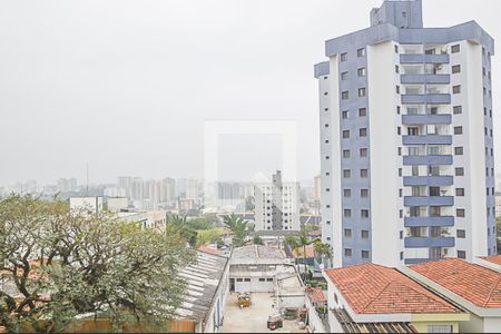 Vista da Sacada Sala de apartamento para alugar com 3 quartos, 78m² em Vila Euclides, São Bernardo do Campo