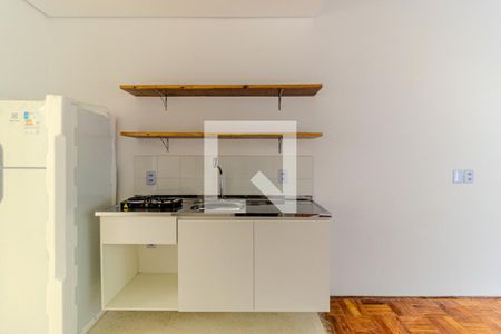 Studio para alugar com 23m², 1 quarto e sem vagaCozinha
