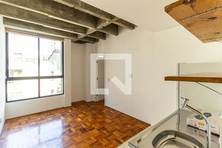 Sala de apartamento para alugar com 1 quarto, 31m² em República, São Paulo